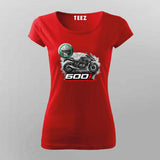 Benelli 600i Superbike Rider T-shirt For Women