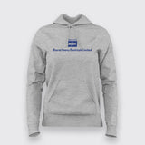 BHEL Value Tee: Bharat Heavy Electricals Women's Hoodie by Teez