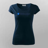 Bitbucket Developer T-shirt For Women – Git Coding Tee