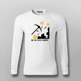 Bitcoin Miner Men's T-Shirt - Digging Digital Gold