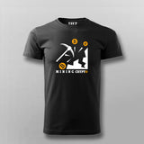 Bitcoin Miner Men's T-Shirt - Digging Digital Gold