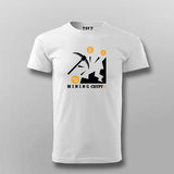 Bitcoin Miner Men's T-Shirt - Digging Digital Gold