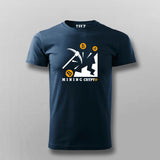Bitcoin Miner Men's T-Shirt - Digging Digital Gold