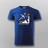 Bitcoin Miner Men's T-Shirt - Digging Digital Gold