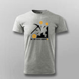 Bitcoin Miner Men's T-Shirt - Digging Digital Gold