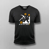 Bitcoin Miner Men's T-Shirt - Digging Digital Gold