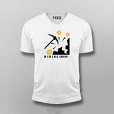Bitcoin Miner Men's T-Shirt - Digging Digital Gold