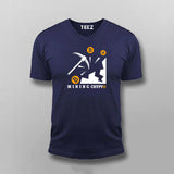 Bitcoin Miner Men's T-Shirt - Digging Digital Gold