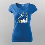 Bitcoin Miner Mining T-Shirt For Women