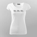 Bla Bla Bla Funny slogan T-Shirt For Women