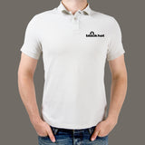 Black Hat Polo T-Shirt For Men