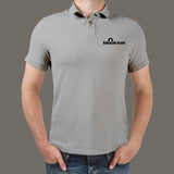 Black Hat Polo T-Shirt For Men