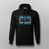Geeks Will Ctrl+S The World T-Shirt For Men