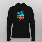 Push to Prod Hoodie for Women – Release Day Dev Wear