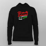 Terminally Exhausted Hoodie for Wpmen – Debug & Nap Mode