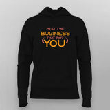 Mind the Business Hoodie for Women – Online India