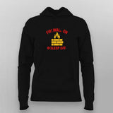 Firewall On Sleep Off T-Shirt for Women – Sysadmin Life Humor