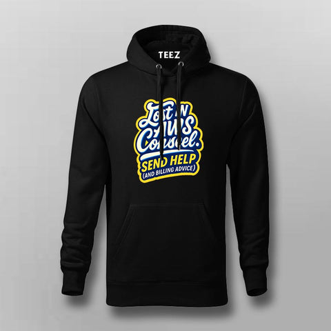 Lost in AWS Console Hoodie For Men – Cloud Confusion Edition