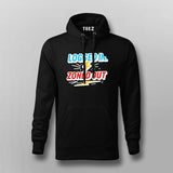 Logged In Zoned Out Hoodie for Men – Developer Disengage Edition