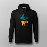 AI Broke It Hoodie For Men – Debugger’s Revenge Edition