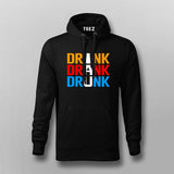 Drink Drank Drunk T-Shirt for Men – Online India Party Tee