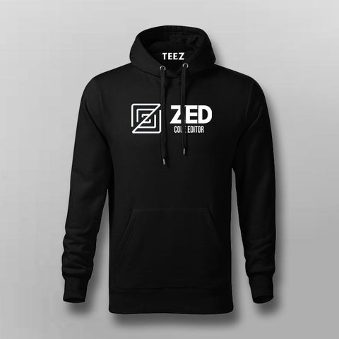 Zed Code Editor Hoodie for Men – Cut Through Code with Precision