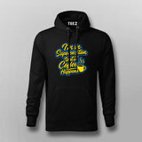 Superposition Coffee Mode Hoodie For Men – Quantum Caffeine State