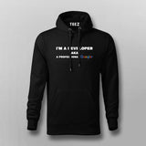 I'm a Developer Hoodie for Men - Coder & Programmer Tee