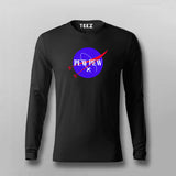 Pew Pew Space T-Shirt for Men - Fun Cosmic Style