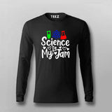 Science Is My Jam T-Shirt For Men - Cool Science Lover