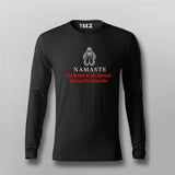 Namaste Divine Honors T-shirt For Men