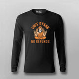 Free Gyaan No Refunds Funny T-shirt For Men