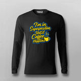 Superposition Coffee Mode T-Shirt For Men – Quantum Caffeine State