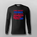 Augmented Reality Feedback T-Shirt For Men – Upgrade Your Comfortzone