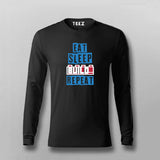 Eat Sleep Build Repeat T-Shirt for Men
