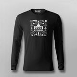 Code & Conquer Men's T-Shirt – Bold Statement for Coders