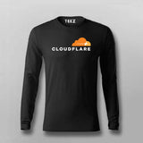 Cloudflare Logo T-Shirt for Men – Style Meets Speed