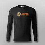 AIIMS Bhubaneswar Logo T-shirt For Men