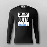 Straight Outta Kubernetes T-Shirt for Men – DevOps Life
