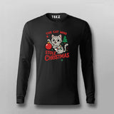 The Cat Who Stole Christmas T-shirt For Men