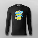 Dus Bahane Gym Funny Hindi T-shirt For Men