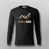 XAU Gold Trading T-shirt For Men