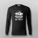 The Mountains Are Calling T-shirt For Men