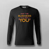 Mind the Business T-Shirt for Men – Online India