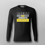 Dream Bigger – Go Beyond Limits Motivational T-Shirt For Men