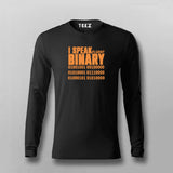 I Speak Fluent Binary T-shirt For Men