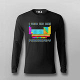 I Wear This Shirt Periodically T-Shirt For Men - Funny Science Tee