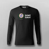 SVNIT Surat Logo T-shirt For Men