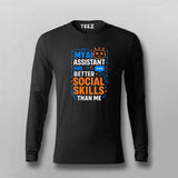 AI Has Better Social Skills T-Shirt For Men – Built for Code & Comfort