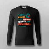 Firmware Update Pending T-Shirt For Men – For Buggy Humans